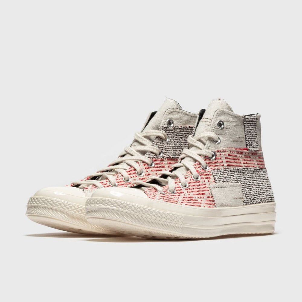 Off-White Patchwork Chuck 70 High Sneakers  Womens US Size 6.5 NIB